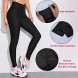 High Waist Ruched Butt Lift Leggings,Beauty Seamed Booty Gym Sports Yoga Fitness Leggings